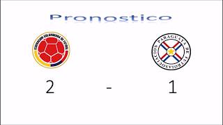 Colombia Ganara, Pronostico Colombia Vs Paraguay Oct 5 2017 Eliminatoria Sudamericana Rusia 2018 V3