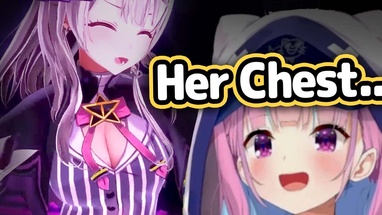 Aqua Noticed Something About Chloe's Shion Costume...【Hololive】