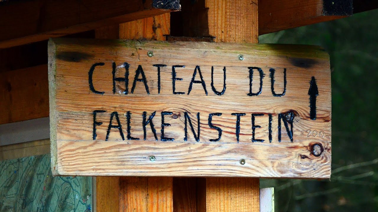 Wanderung : Burgruine Falkenstein / Chateau du Falkenstein