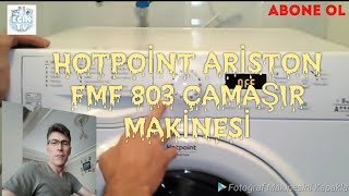 Hotpoint Ariston Fmf 803 Tk - A 8 Kg 1000 Devi̇r İnverter Motor Çamaşir Maki̇nesi̇