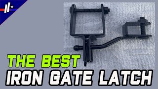 try THIS if you have a broken iron gate latch - iron fence repair tips from pro fabricator Allen TX