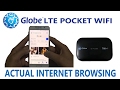 Globe LTE Pocket WiFi (Youwin M022) Actual Internet ...