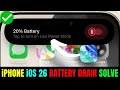 iOS 26 Battery Drain Fix 🔥 Ultimate Performance Boost Guide &amp; Super Fast Charging Optimization
