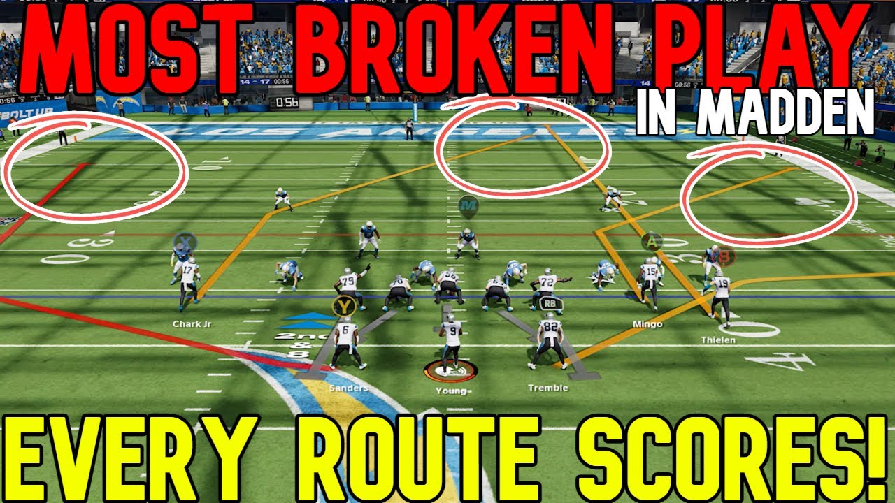 THIS OFFENSE IS SO OVERPOWERED! I Use The Worst Team In Madden NFL 24 ...
