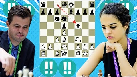 Tania Sachdev vs Magnus Carlsen Chess game 81