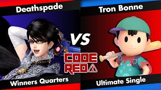 Code Red 43 WQ - Deathspade (Bayonetta) Vs. Tron Bonne (Ness)