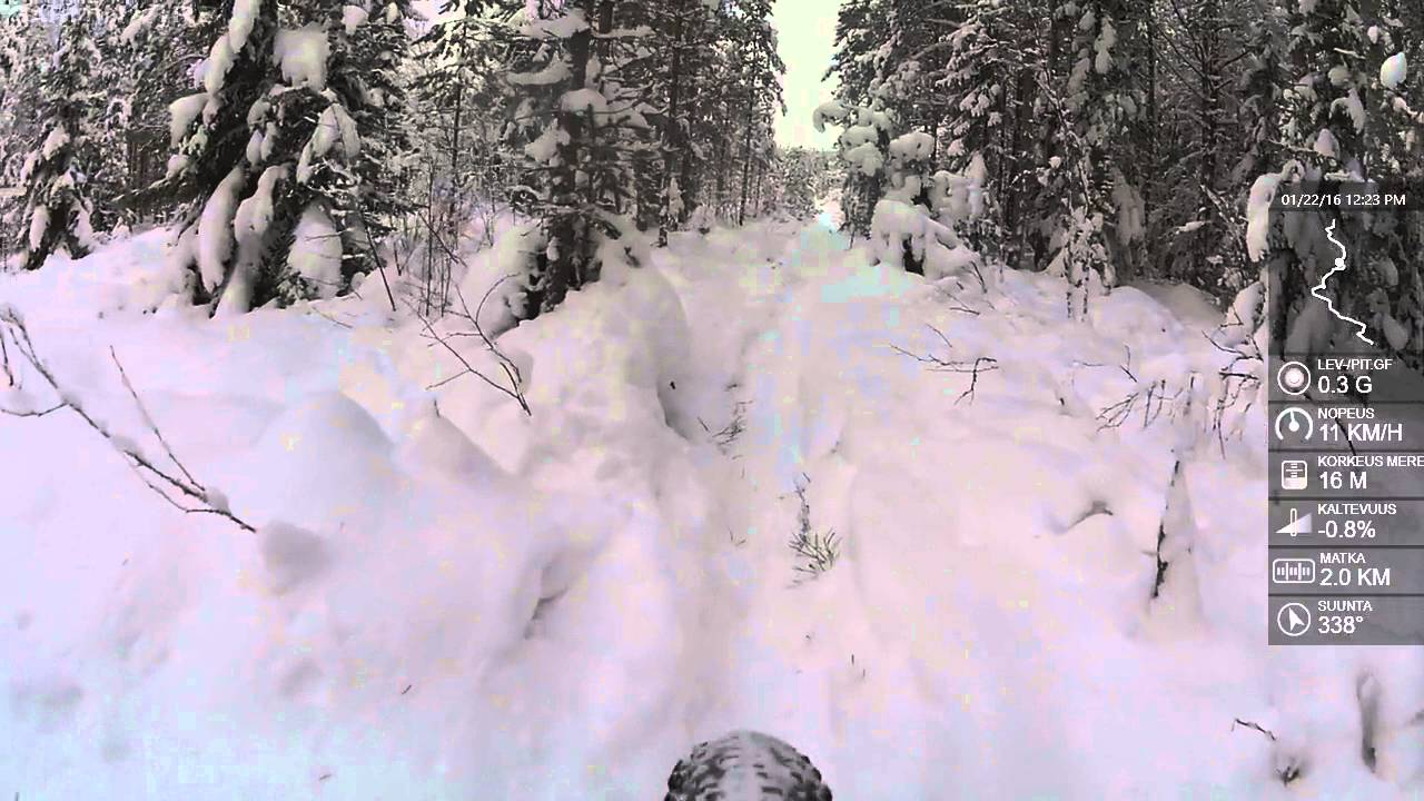 Kokkola - Hauintie - MTB 22.01.2016