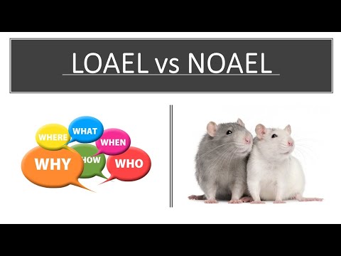 G T-7, What is NOAEL and LOAEL? General Toxicology, Module 7