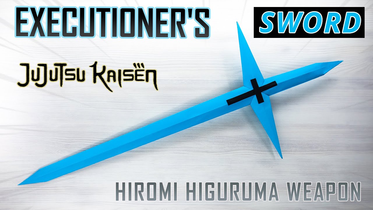 Этот бумажный меч может убить любого за один удар. Поклонники Jujutsu Kaisen одержимы!