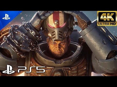 Warhammer 40000: Space Marine 2 Intro and Boss fight (4K PS5) - YouTube