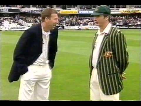 ENGLAND v AUSTRALIA 2nd TEST MATCH DAY 1 LORD'S JULY 19 2001