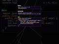 Sum of Array Elements in 6 Languages | Programming Comparison #shorts