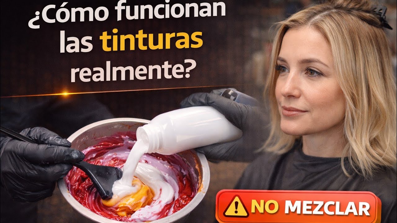 Como FUNCIONAN los TINTES para el CABELLO