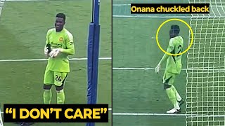 Andre Onana classy reaction in response taunts from Brighton fans in yesterday's game | Man Utd News