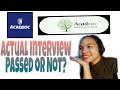 ACADSOC | Actual Interview | Passed or Not?