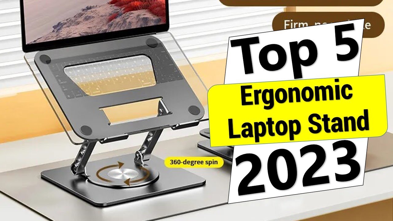 Best Ergonomic Laptop Stand Top 5 Best Laptop Stand Review in 2023 YouTube