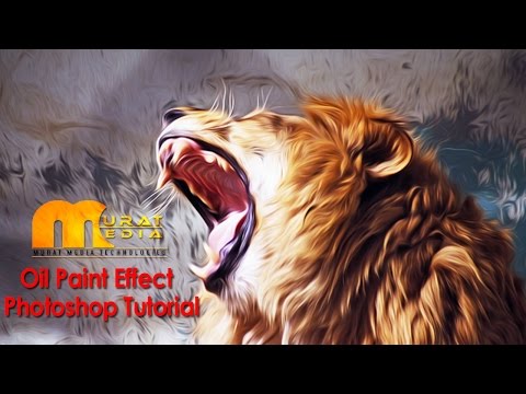 Advanced Photoshop Photo manipulation Tutorials in Tamil | Oil Paint Effects