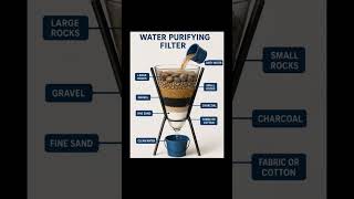Water Purifying Filter Science Experiment 🔬 | Easy DIY | ModelScience Project for School