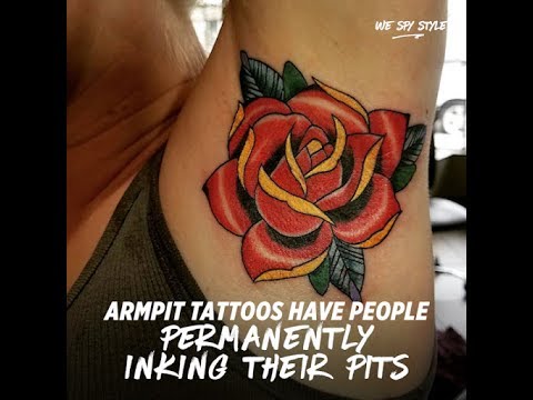 Armpit Tattoos Have People Permanently Inking Their Pits
