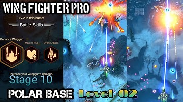 Wing Fighter Stage 10 Polar base  level 02