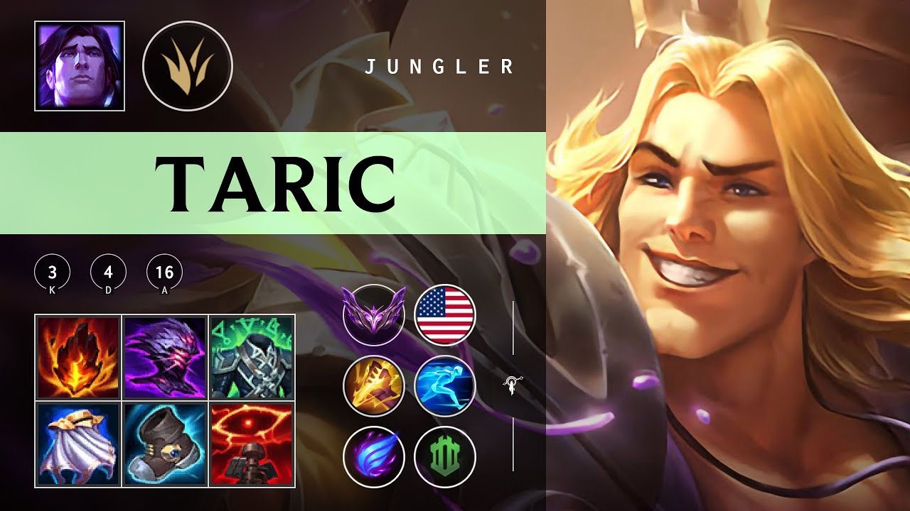 Taric Jungle vs Diana - NA Master Patch 25.22