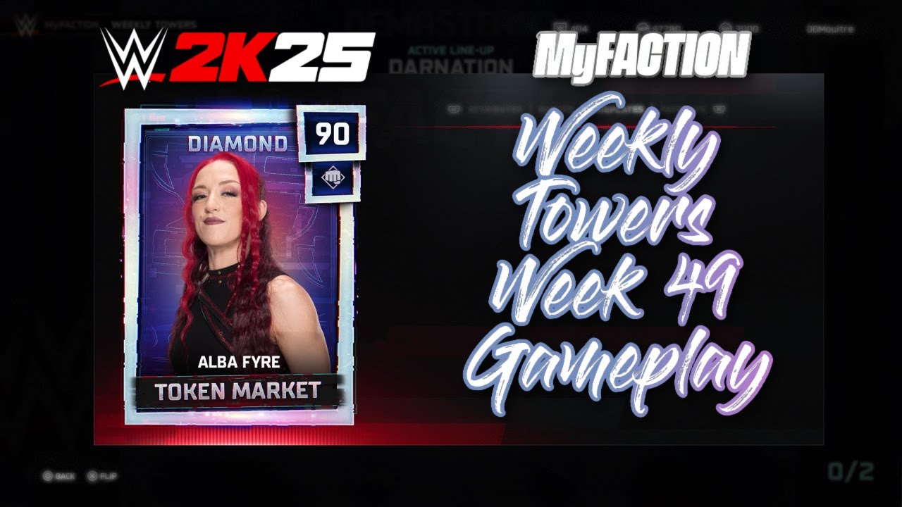 WWE 2K25: MyFaction Weekly Towers Week 49 Gameplay