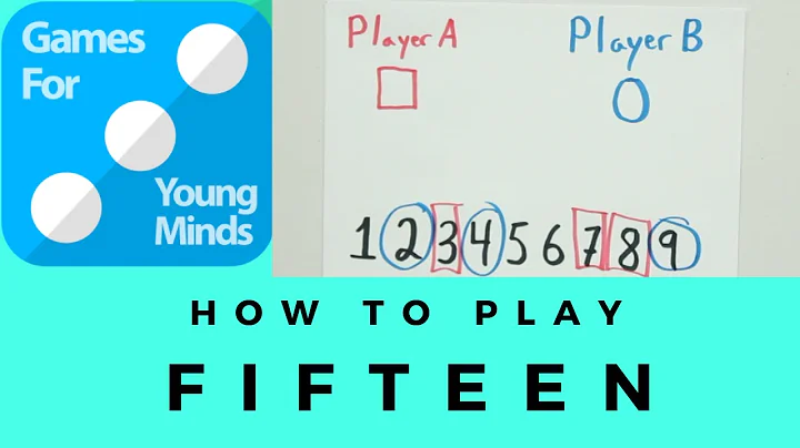 How to Play FIFTEEN - Math Game for Kids