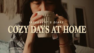 calm and cozy days in my life | introvert diaries