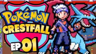 Pokemon Crestfall Part 1 NEW Completed GBA Rom Hack Gameplay Walkthrough