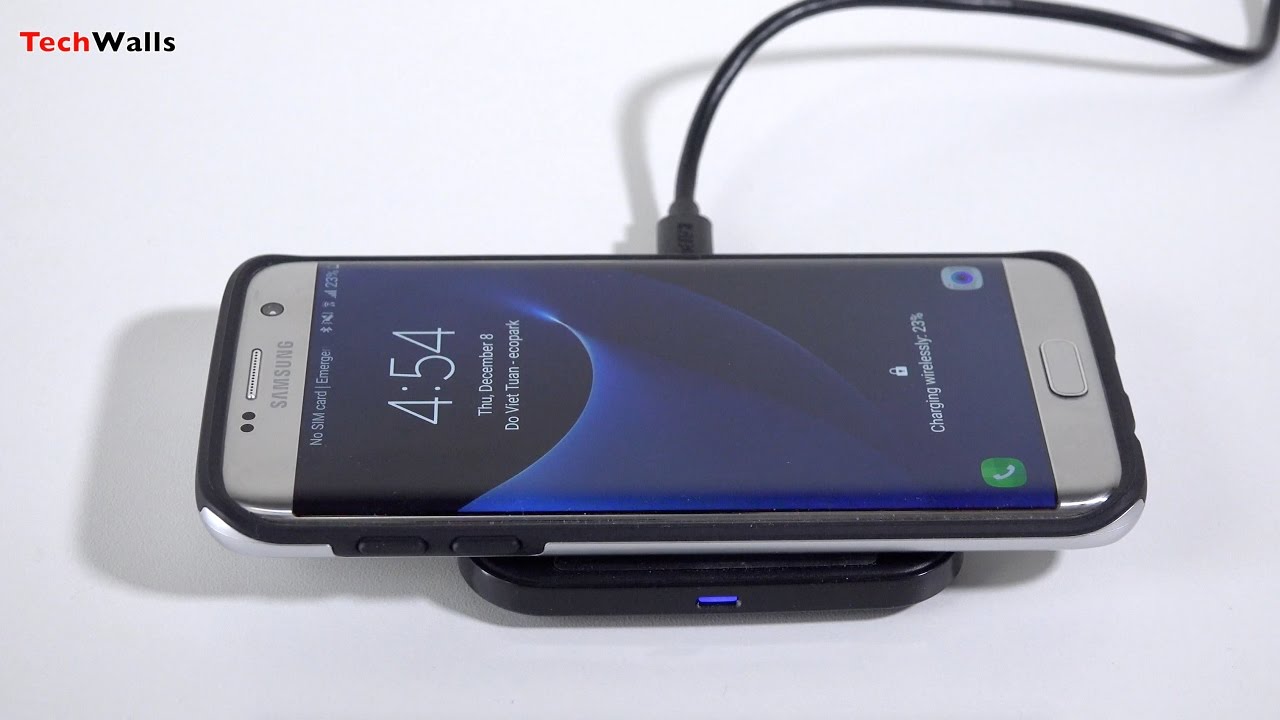 CHOETECH Wireless Charging Pad with USB-C Cable Unboxing & Testing