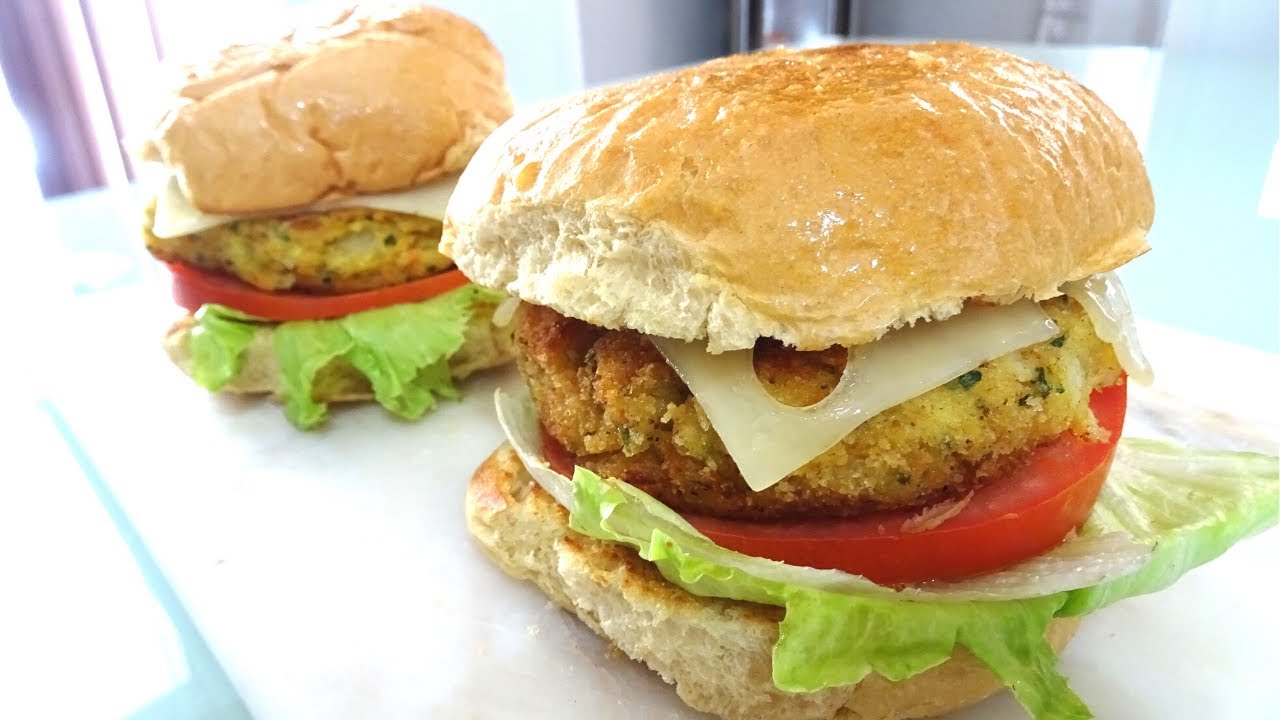 Hamburguesas crujientes de verduras, como hacer