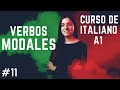 Los verbos modales en italiano  potere volere dovere