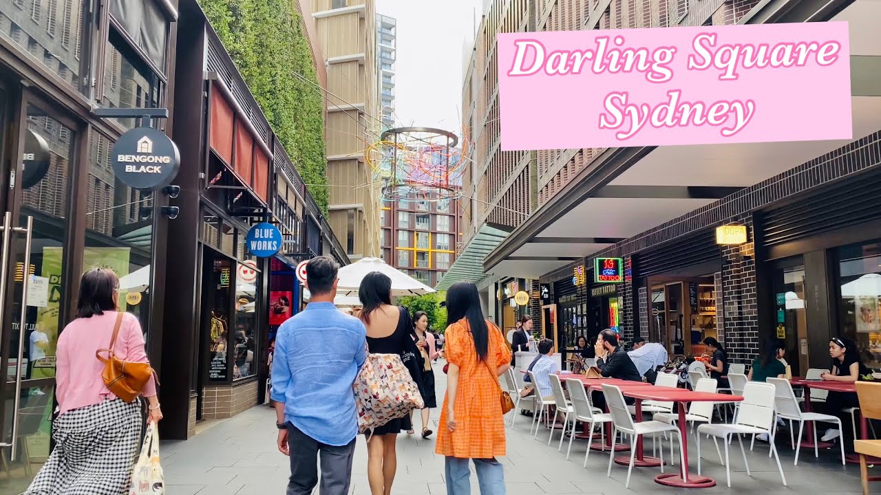 Walking tour from Chinatown to Darling Square | Sydney, Australia Nov ...