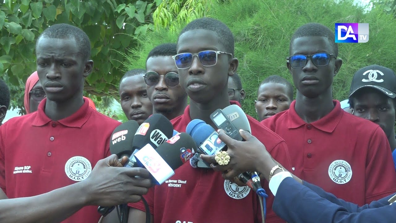 Suppression des rappels de bourses- Les étudiants de l'UIDT de Thiés rétablissent la vérité et