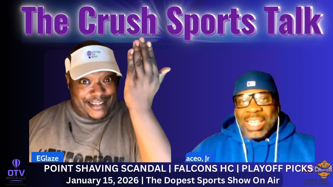 The Crush | NCAA Point Shaving Probe, KSU Involvement, Falcons, Hawks New Look + NFL/CFB Predictions