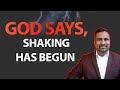 The lord says your enemies will be shaken  prophetic word