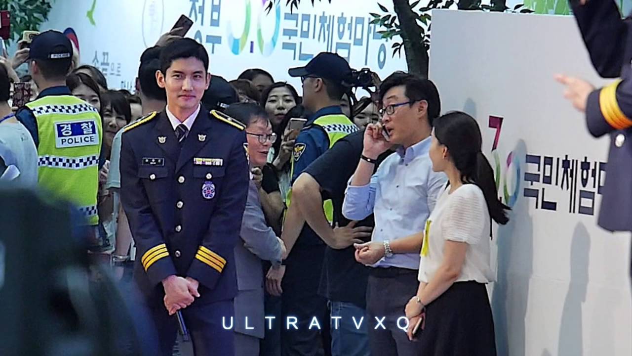 [1080p] 160620 최강창민 서울경찰홍보단 코엑스 정부 3.0 체험마당 - 소개