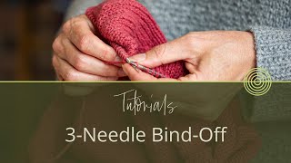 Learn to Knit the 3-Needle Bind-Off | Knitting Tutorial by Carol Feller