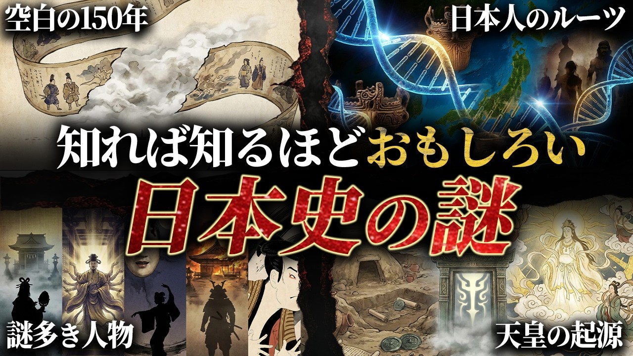 【総集編】眠れなくなるほど面白い！日本史の謎