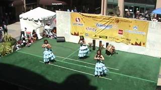 Tehani Dancers perform Do the Hula, I Miss You and Tiny Bubbles at Oakland Chinatown Streetfest 2011