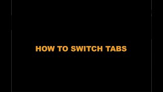 How to switch tabs in Blender 3.5 - Essential Tutorial