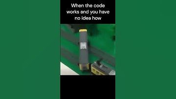 When the code works and you have no idea how#funny#fuunymeme#funnyvideo#shorts