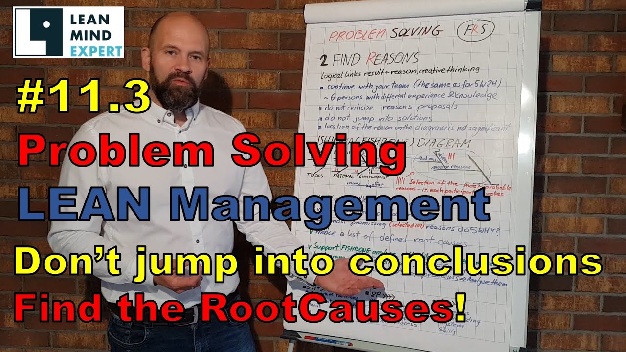 #11.3 LEAN - Problem Solving - Reasons - YouTube