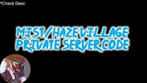 Haze Private Server Code! Shindo Life • Roblox