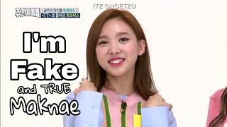 Nayeon being the fake maknae of TWICE