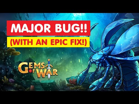 Gems of War Epic BUG! How to FIX this issue & GLITCH? Problem solved!
