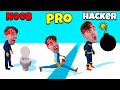 NOOB vs PRO vs HACKER i FAIL WALKS (SJUKT kul mobilspel)