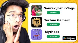 I Played Youtubers Games On Playstore