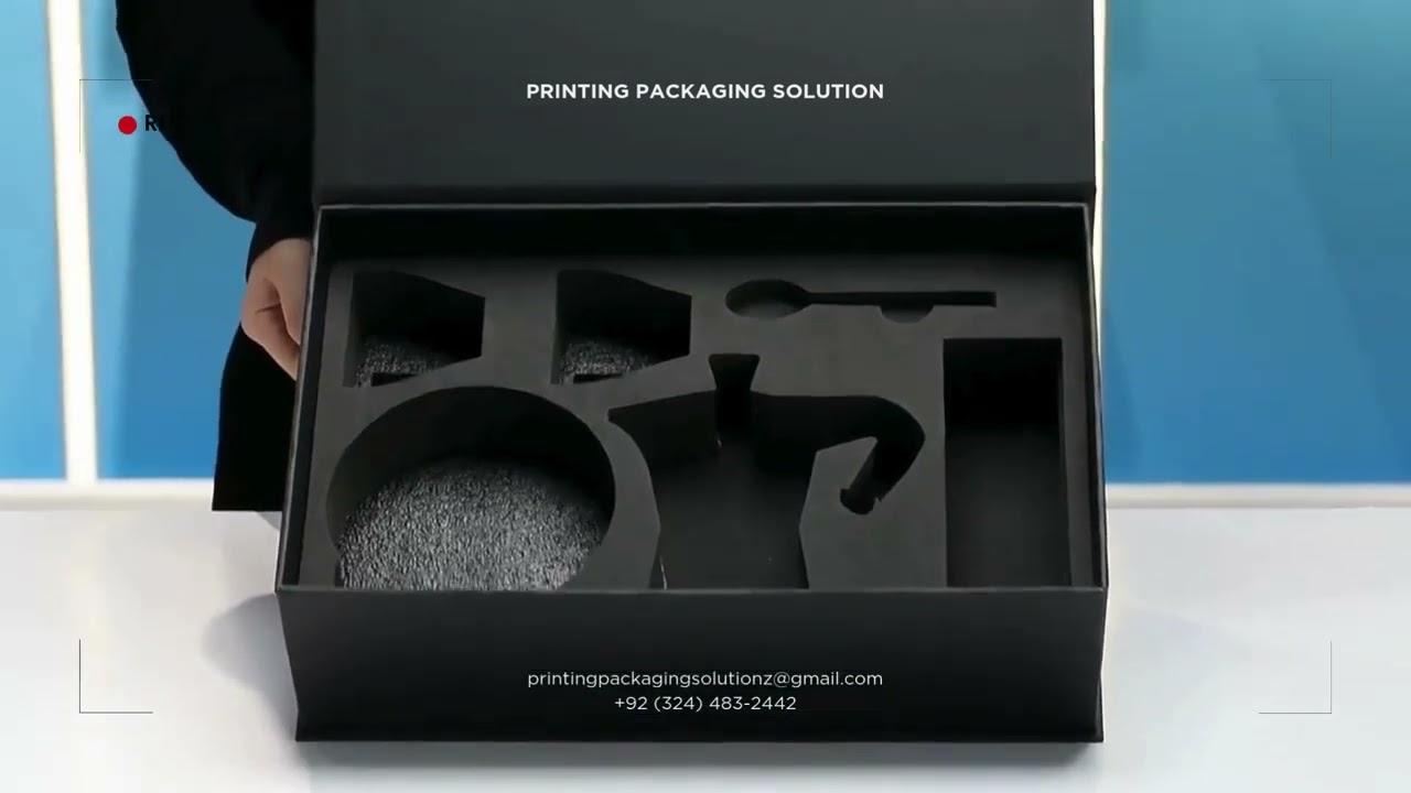 Luxury Magnetic Closure Boxes with Custom Foam Inserts | Premium Multi-Purpose Brand Packaging