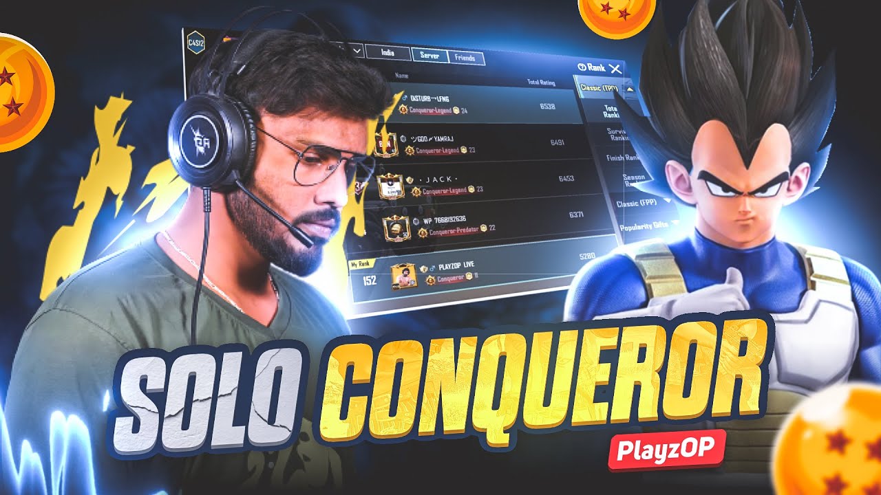 SOLO TOP 1 RANK PUSH😎 | BGMI SOLO CONQUEROR RANK PUSH LIVE TIPS & TRICKS 